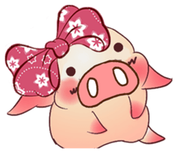 Pigs do not fight sticker #10901800