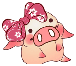 Pigs do not fight sticker #10901800