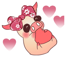 Pigs do not fight sticker #10901801