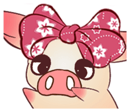 Pigs do not fight sticker #10901809