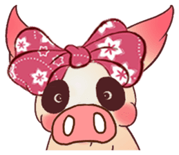 Pigs do not fight sticker #10901812