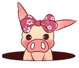 Pigs do not fight sticker #10901814