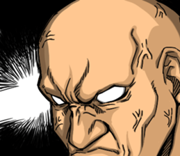 Oh!  Great man!! sticker #10902259