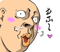 Oh!  Great man!! sticker #10902268