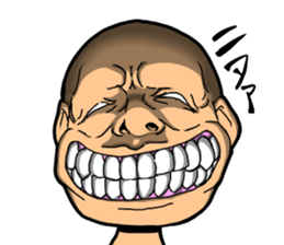 Oh!  Great man!! sticker #10902269