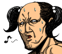 Oh!  Great man!! sticker #10902276