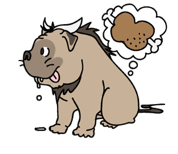 Baby Dognu's wonderful life sticker #10902376