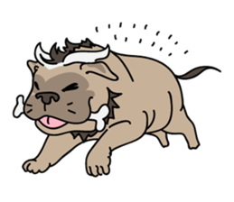 Baby Dognu's wonderful life sticker #10902377