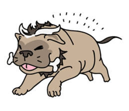 Baby Dognu's wonderful life sticker #10902377