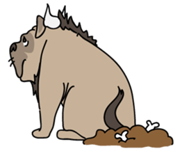 Baby Dognu's wonderful life sticker #10902378