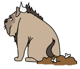 Baby Dognu's wonderful life sticker #10902378