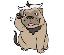 Baby Dognu's wonderful life sticker #10902380