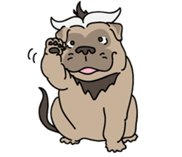 Baby Dognu's wonderful life sticker #10902380