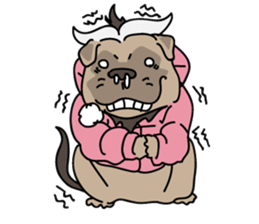 Baby Dognu's wonderful life sticker #10902382