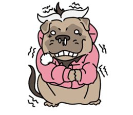 Baby Dognu's wonderful life sticker #10902382