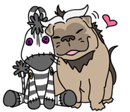 Baby Dognu's wonderful life sticker #10902386