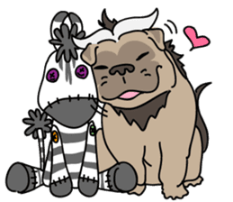 Baby Dognu's wonderful life sticker #10902386