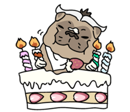 Baby Dognu's wonderful life sticker #10902387