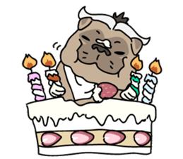 Baby Dognu's wonderful life sticker #10902387