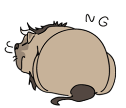 Baby Dognu's wonderful life sticker #10902389