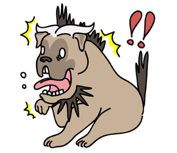 Baby Dognu's wonderful life sticker #10902390