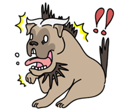 Baby Dognu's wonderful life sticker #10902390