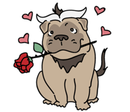 Baby Dognu's wonderful life sticker #10902392