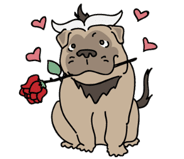 Baby Dognu's wonderful life sticker #10902392