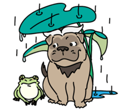 Baby Dognu's wonderful life sticker #10902393