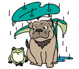 Baby Dognu's wonderful life sticker #10902393