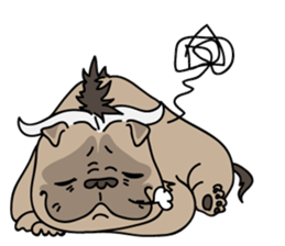 Baby Dognu's wonderful life sticker #10902394