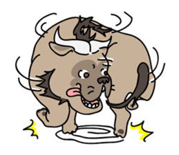 Baby Dognu's wonderful life sticker #10902396