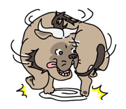 Baby Dognu's wonderful life sticker #10902396