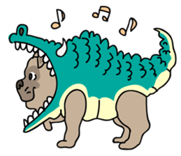 Baby Dognu's wonderful life sticker #10902397