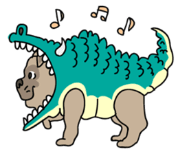 Baby Dognu's wonderful life sticker #10902397