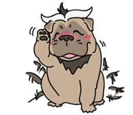 Baby Dognu's wonderful life sticker #10902399