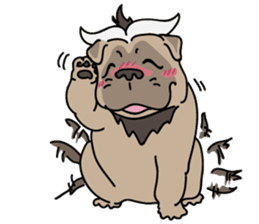 Baby Dognu's wonderful life sticker #10902399