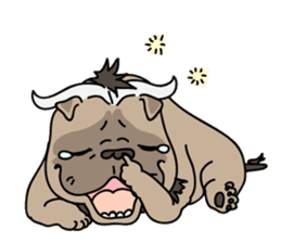 Baby Dognu's wonderful life sticker #10902402