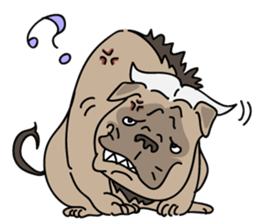 Baby Dognu's wonderful life sticker #10902403