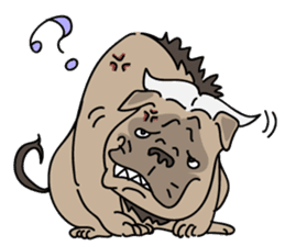 Baby Dognu's wonderful life sticker #10902403