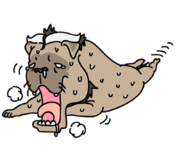 Baby Dognu's wonderful life sticker #10902404