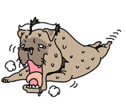 Baby Dognu's wonderful life sticker #10902404