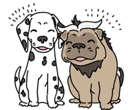 Baby Dognu's wonderful life sticker #10902405