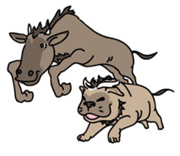 Baby Dognu's wonderful life sticker #10902406