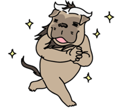 Baby Dognu's wonderful life sticker #10902407