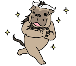 Baby Dognu's wonderful life sticker #10902407