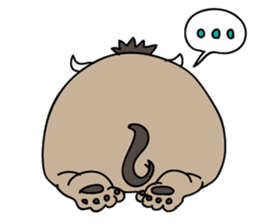 Baby Dognu's wonderful life sticker #10902409