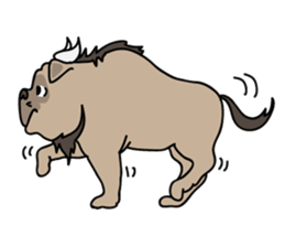 Baby Dognu's wonderful life sticker #10902410