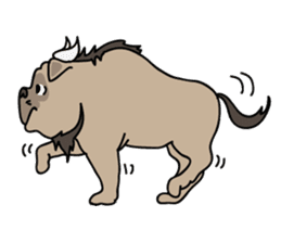 Baby Dognu's wonderful life sticker #10902410