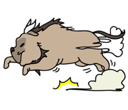 Baby Dognu's wonderful life sticker #10902411